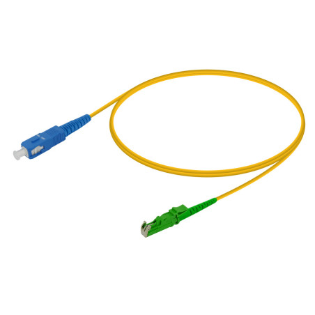 PATCHCORD SM  SC/UPC - E2000-APC 200cm 3mm LSZH amarillo