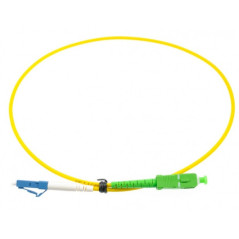 PATCHCORD SM LC-UPC SC-APC 1500cm 3mm LSZH amarillo