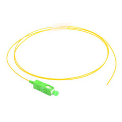Pigtail monomodo 9/125 simplex SC/APC 100cm 0.9mm G657.A2