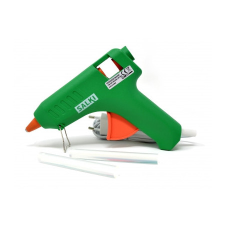 PISTOLA DE COLA TERMOFUSIBLE SALKI