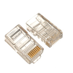 CONECTOR MODULAR RJ45 CAT6 8P8C, BOLSA 100UDS