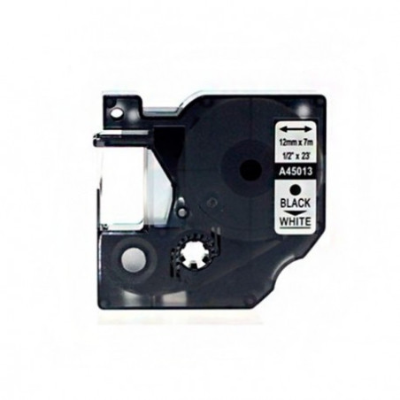 DYMO D1 45013 NEGRO/BLANCO CINTA ROTULADORA GENERICA S0720530 12mm * 7m