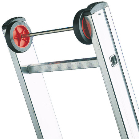 ESCALERA MECÁNICA (CON CUERDA) 2 TRAMOS ALUMINIO MODELO E2F ALTURA MAXIMA 7.15 METROS