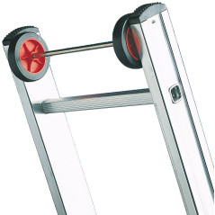 ESCALERA MECÁNICA (CON CUERDA) 2 TRAMOS ALUMINIO MODELO E2F ALTURA MAXIMA 8.30 METROS