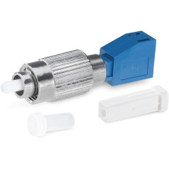 FC-LC Fibra Óptica Monomodo Adaptador Simplex Convertidor Conector