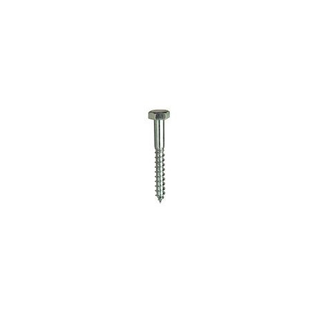 Tornillo barraquero 6 x 50 DIN 571 zincado
