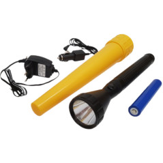 Linterna recargable super-led