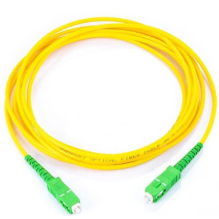 PATCHCORD SM SC/APC SC/APC 6m 1.6mm LSZH G657A2 amarillo