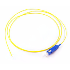 Pigtail monomodo 9/125 simplex SC/UPC 1m 0.9mm G657.A2
