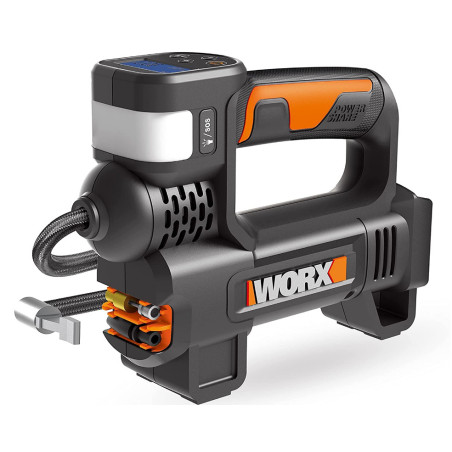 WORX Inflador con linterna incorporada 20V