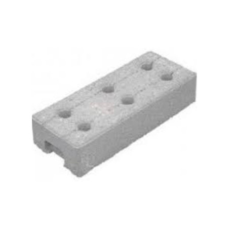 BASE DE HORMIGÓN PARA VALLA DE CERRAMIENTO GALVANIZADA