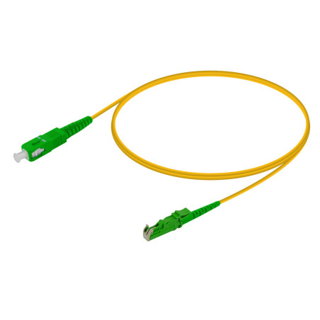 PATCHCORD SM E2000/APC-SC/APC 500cm 3mm LSZH amarillo
