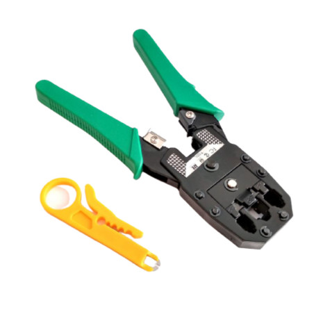 CRIMPADORA TRIPLE RJ45 / RJ11 / RJ12