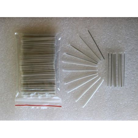 100 TUBITOS TERMORETRACTILES DE 45MM PARA EMPALME