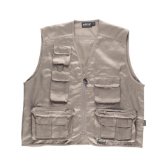 Chaleco básico multibolsillos S3100