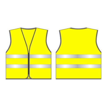 CHALECO ALTA VISIBILIDAD C3610 AMARILLO