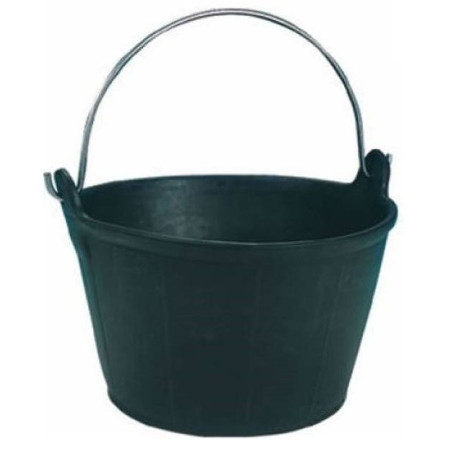 CUBO DE OBRA NEGRO 10L