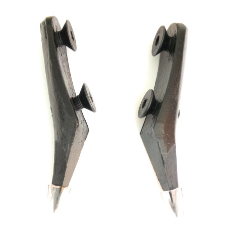 Pinchos repuesto para trepolín acero (par)