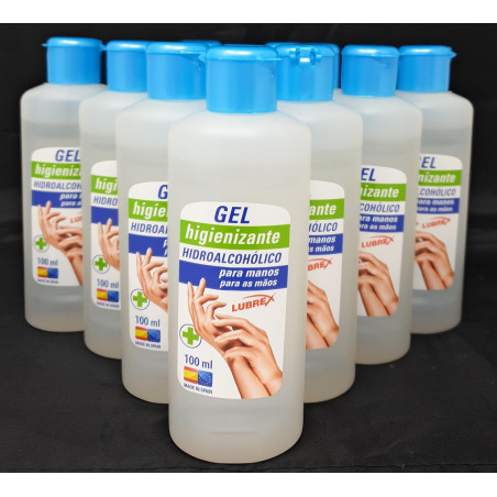 PACK 12 BOTES DE GEL HIDROALCOHÓLICO 100ML (DE BOLSILLO)