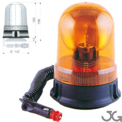 ROTATIVO HALÓGENO AMBAR A161 12V 55W