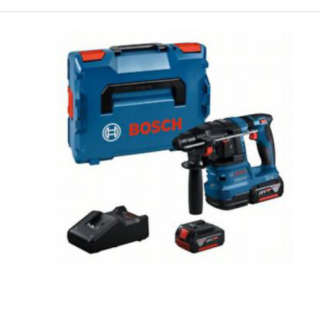 MARTILLO PERFORADOR BOSCH GBH 18V-21 PROFESSIONAL + 2 BATERÍAS DE 4,0Ah