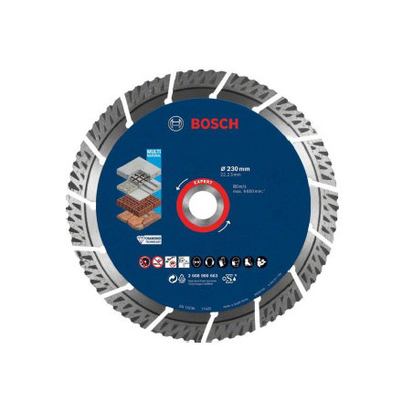 Disco multimaterial Bosch 230mm