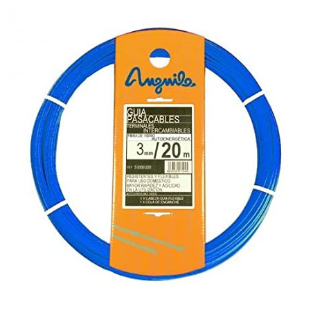 GUIA PASACABLES ANGUILA FIBRA DE VIDRIO AUTOENERGÉTICA Ø3 10M