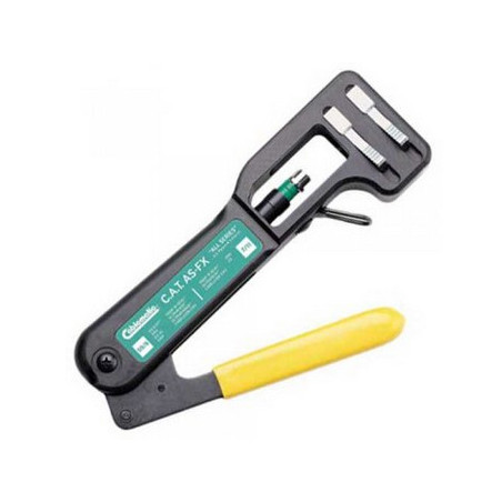HERRAIENTA RIPLEY DE COMPRESION PARA CONECTORES DE CABLE COAXIAL C.A.T. AS