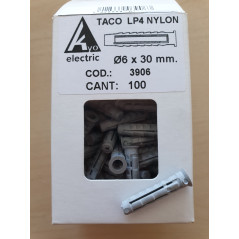 TACO NYLON CON COLLARIN 06 X 30