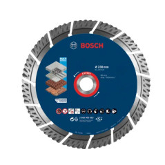 LOTE DE 3 DISCOS DE CORTE MULTIMATERIAL 230mm