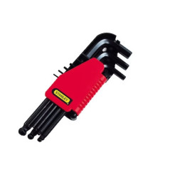 JUEGO DE LLAVES ALLEN CON CABEZA ESFÉRICA 9pcs