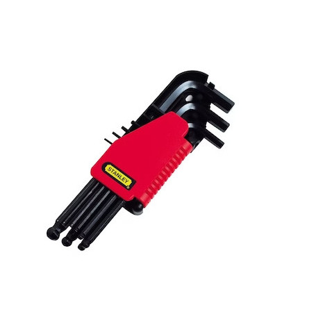 JUEGO DE LLAVES ALLEN CON CABEZA ESFÉRICA 9pcs