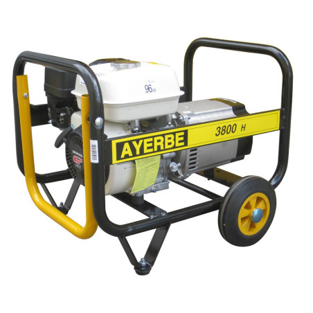 GENERADOR MONOFÁSICO AYERBE AY–3800 H MN  2500W 230V