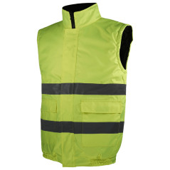 PARKA ALTA VISIBILIDAD COMBERTIBLE 4 EN 1 AMARILLO