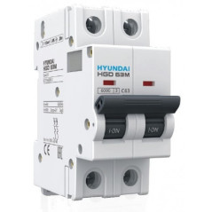 INTERRUPTOR MAGNETOTÉRMICO 1P+N, 6kA, 16A HYUNDAI