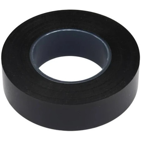 CINTA AISLANTE DE PVC NEGRA 19mm 20 metros