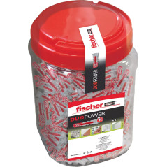 TACO NYLON FISCHER DUOPOWER 10X50MM BOTE 180UDS