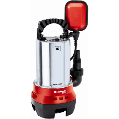 Bomba sumergible de aguas sucias Einhell 1000w cuerpo de inoxidable