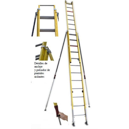 KIT FACHADA ESCALERAS FIBRA