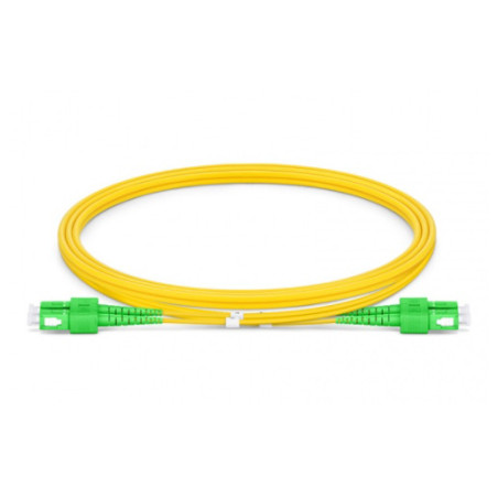 ACOMETIDA INTERIOR 20m F.O. SM SC/APC 3mm G657A2 LSZH (MARFIL/IVORY)