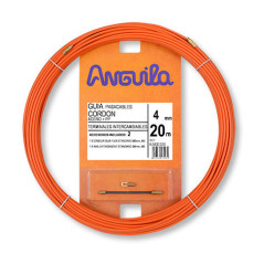 Pasacables ANGUILA Cordón Acero+PP 4mm 20m