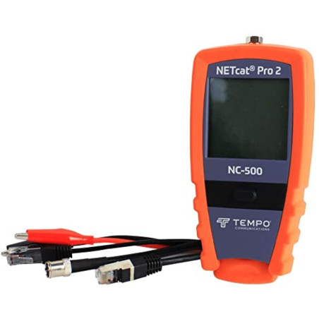 Tempo comprobador de cableado NC-500 NETcat® Pro2 Wiring Tester