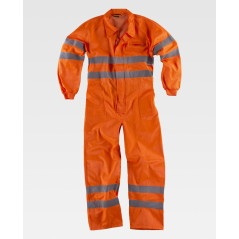 BUZO FLUOR C3950 COLOR NARANJA A.V.