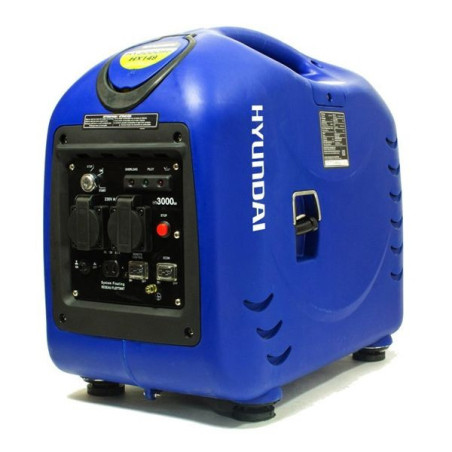 GENERADOR MONOFÁSICO INVERTER HYUNDAI HY3000SEi 3100W 230V