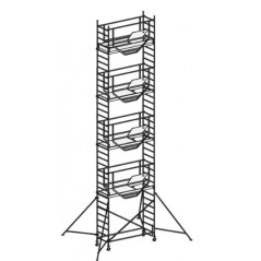 ANDAMIO HYMER MOVIL SC40 SAFE-T MODULO 1+2+3+4+SAFE-T KIT