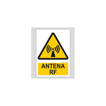 CARTEL ANTENA RF-ALUMINIO _150X210