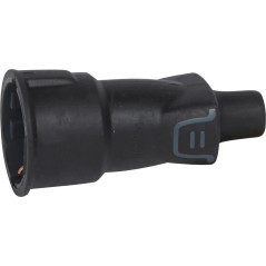 BASE ENCHUFE LEGRAND CAUCHO 2 POLOS + TIERRA (2P+T) ESTANCO