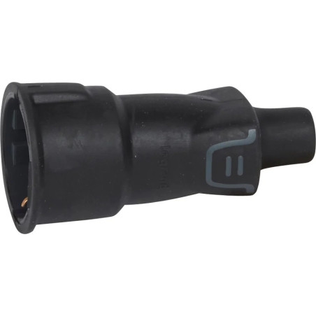 BASE ENCHUFE LEGRAND CAUCHO 2 POLOS + TIERRA (2P+T) ESTANCO